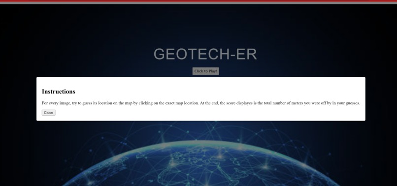 GeoTech-er – screenshot 1