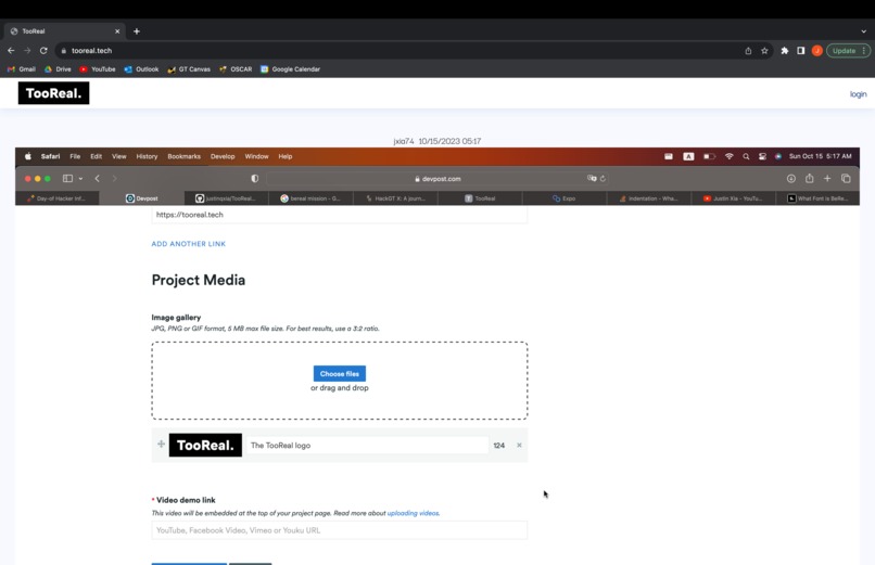 TooReal – screenshot 2