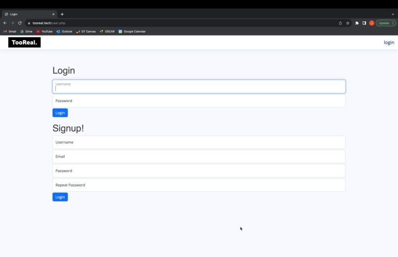 TooReal – screenshot 3
