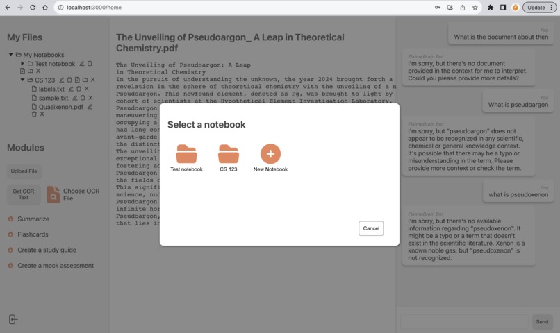 FlaimBrain – screenshot 3
