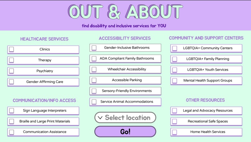 Out and About – screenshot 1