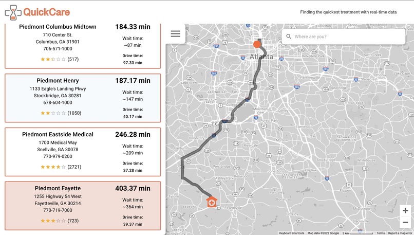 QuickCare – screenshot 2