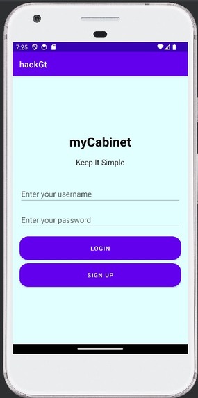 MyCabinet – screenshot 4