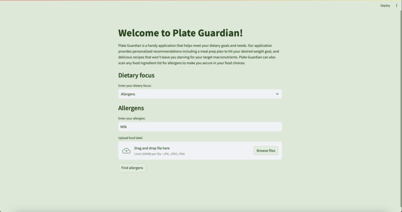 Plate Guardian – screenshot 1