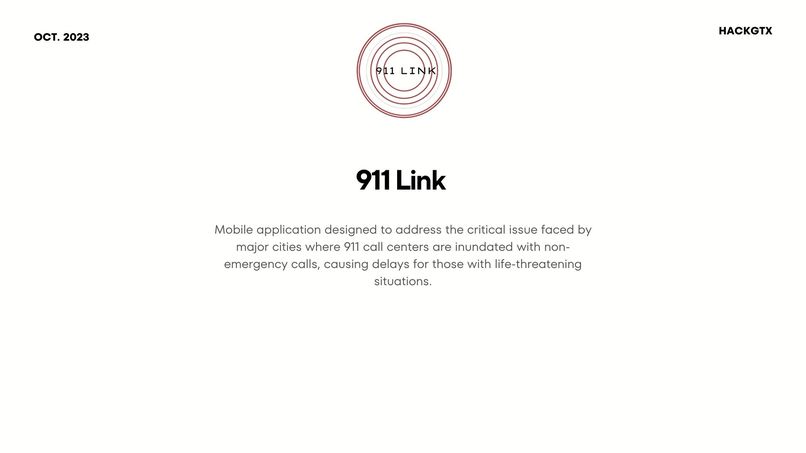 911-Link – screenshot 1