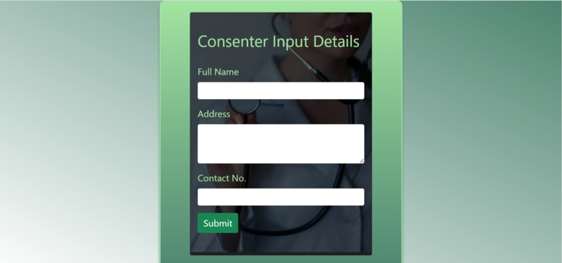 MediCare:A healthTrack system – screenshot 6