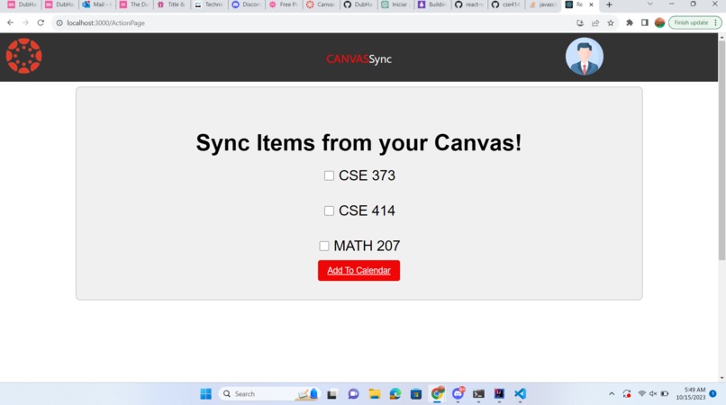 CANVASSync – screenshot 2