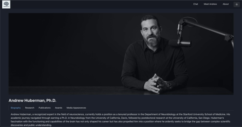 Huberman AI – screenshot 3