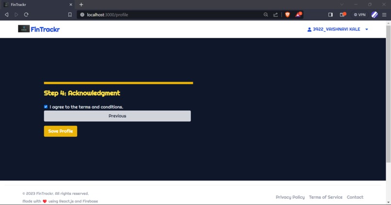 FinTrackr  – screenshot 10