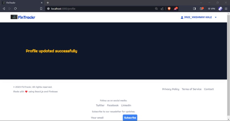 FinTrackr  – screenshot 11