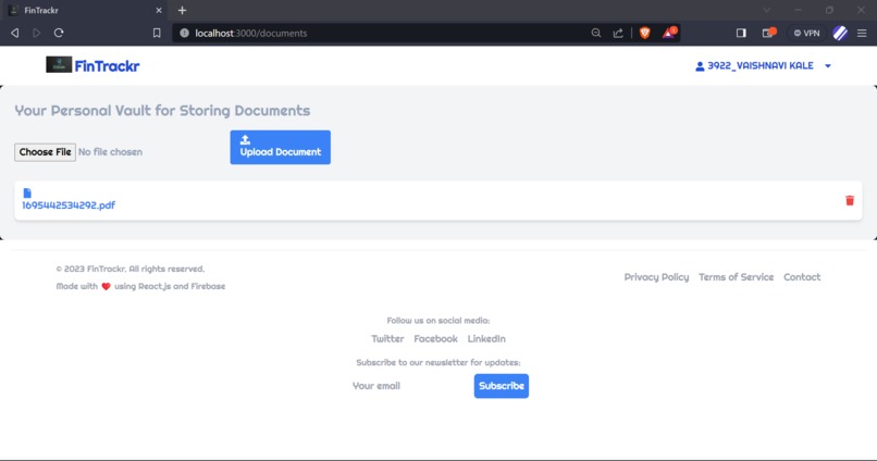 FinTrackr  – screenshot 16