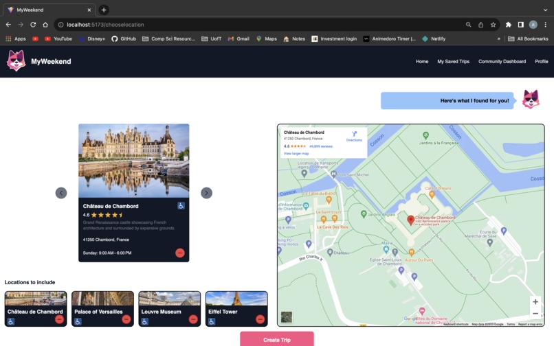 MyWeekend – screenshot 4
