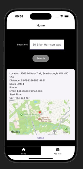 Scarpool – screenshot 3