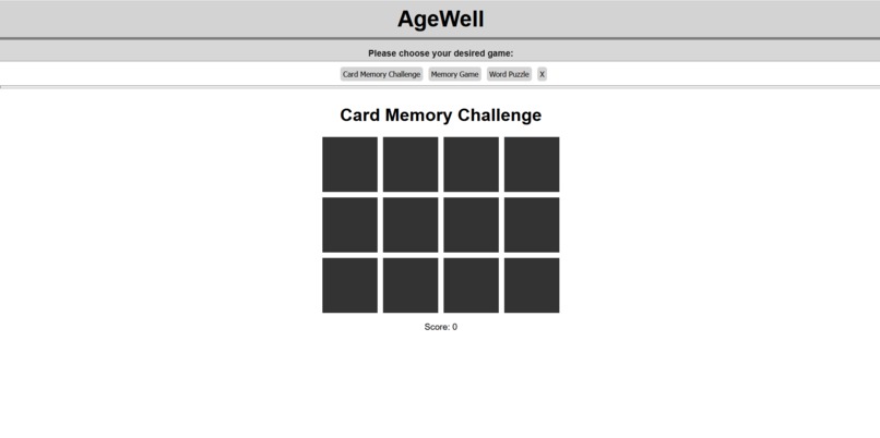 AgeWell – screenshot 1