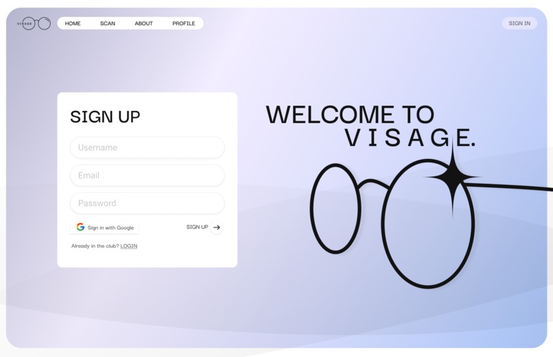 Visage – screenshot 2