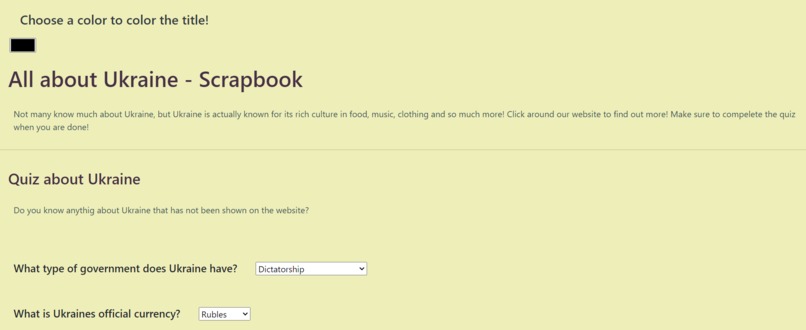 Blizzards - Interactive Scrapbook of Ukraine - New Horizons  – screenshot 4