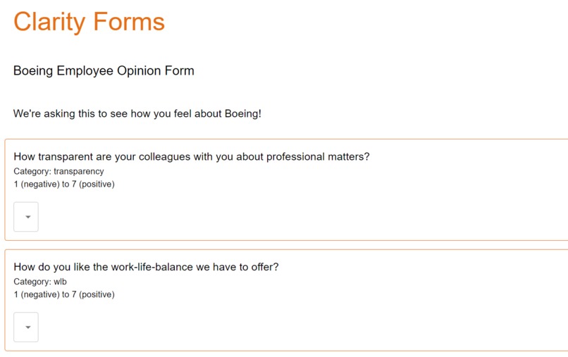 Clarity – screenshot 1