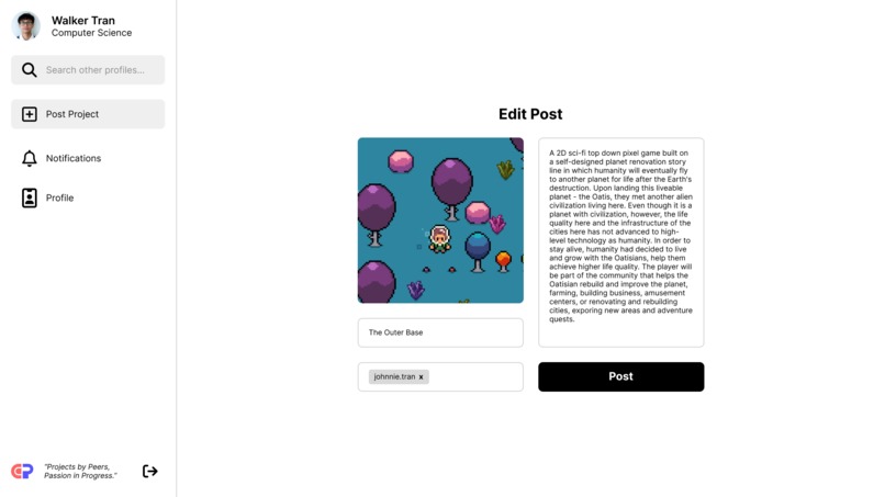 EP - Explore Projects By Your Peers – screenshot 6
