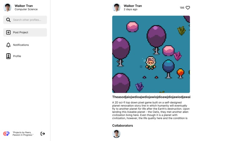 EP - Explore Projects By Your Peers – screenshot 5
