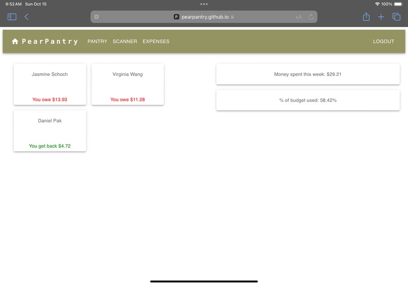 PearPantry – screenshot 4