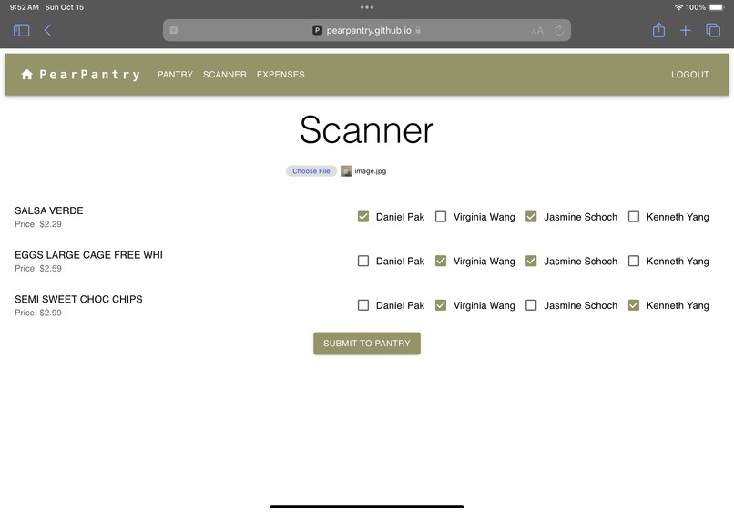 PearPantry – screenshot 3