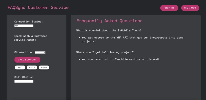FAQSync – screenshot 1