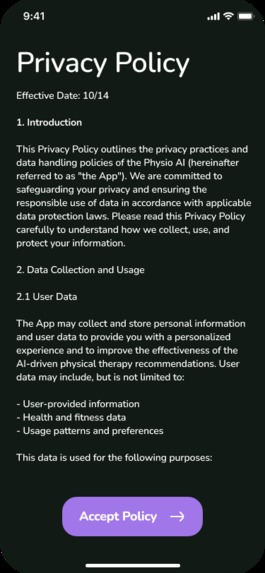 PhysioAI – screenshot 3