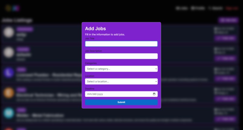 Job 4 Job (J4J) – screenshot 2