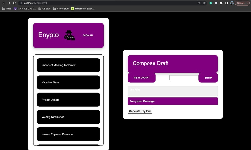 Enypto – screenshot 1