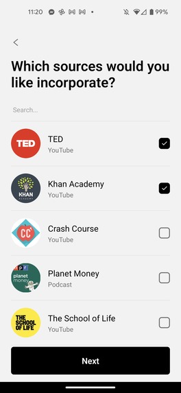 42 Labs - personalized dynamic podcasts – screenshot 5