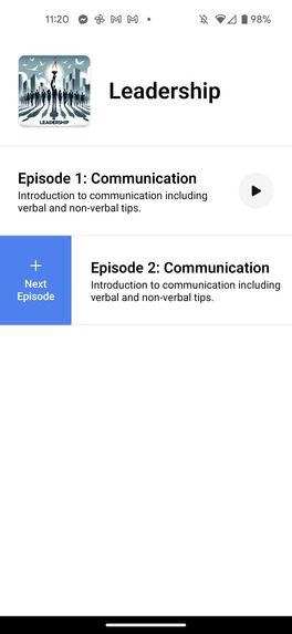 42 Labs - personalized dynamic podcasts – screenshot 7