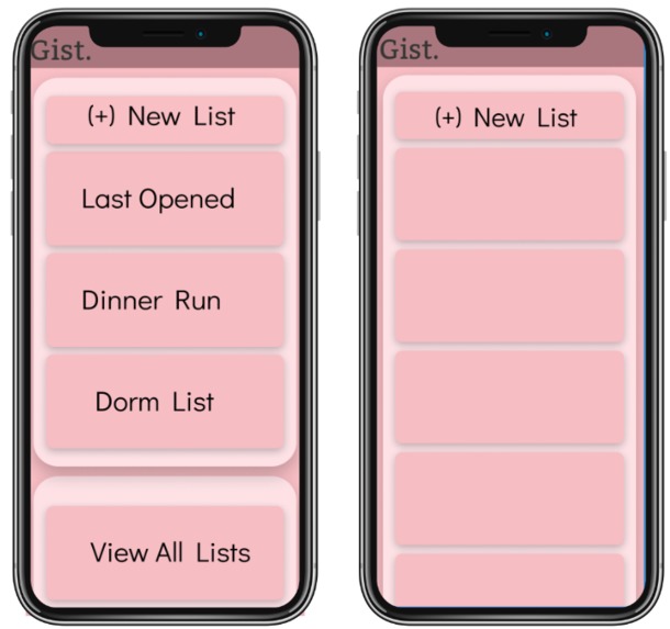 Gist – screenshot 1