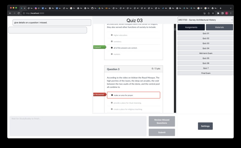 StudyBuddy – screenshot 1