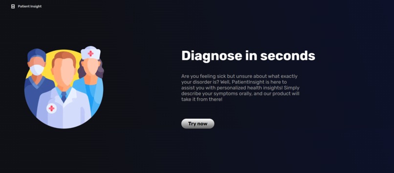 PatientInsight – screenshot 1