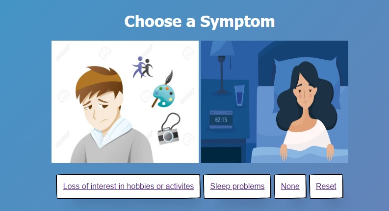 Diagnosing Disorders Website – screenshot 1