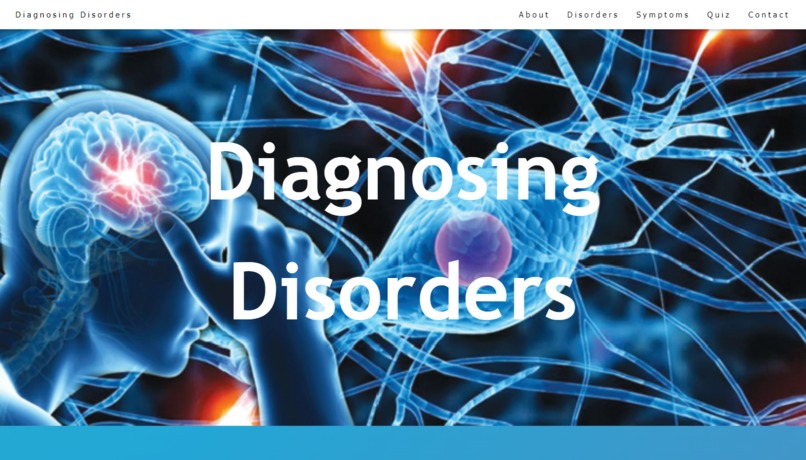 Diagnosing Disorders Website – screenshot 8