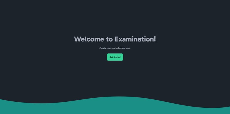 Examination – screenshot 1