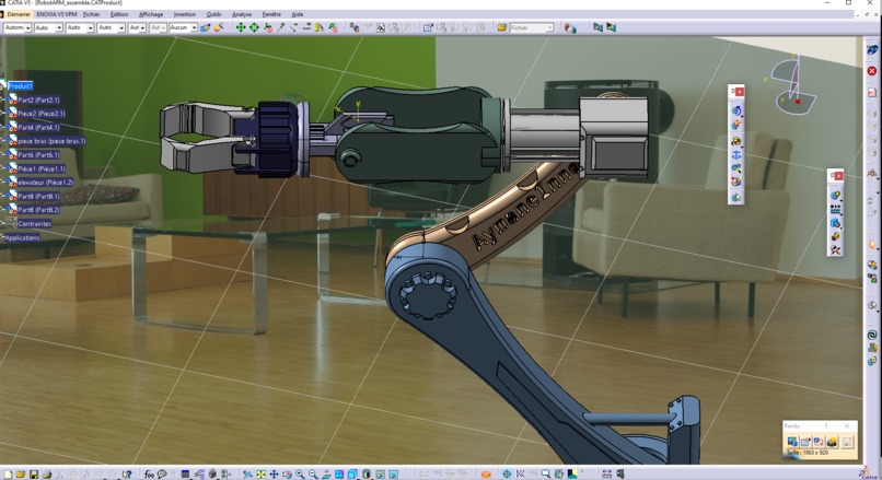 Robotic ARM – screenshot 1