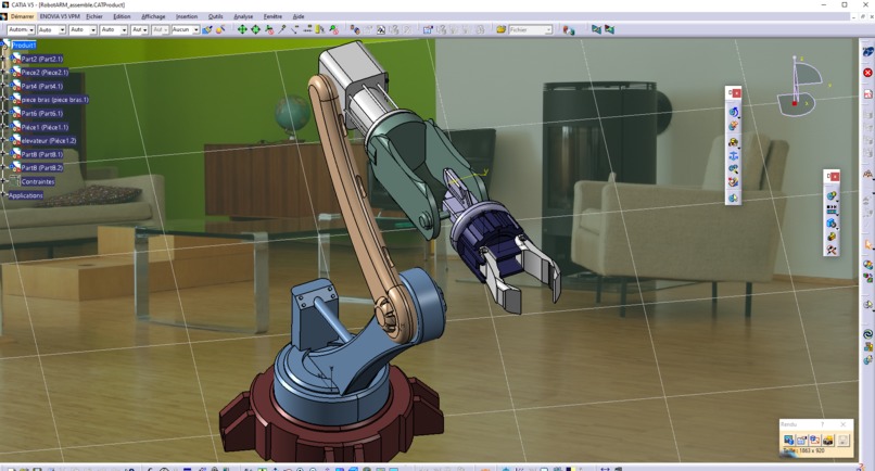 Robotic ARM – screenshot 2