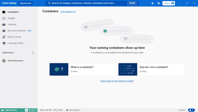 first_project – screenshot 1