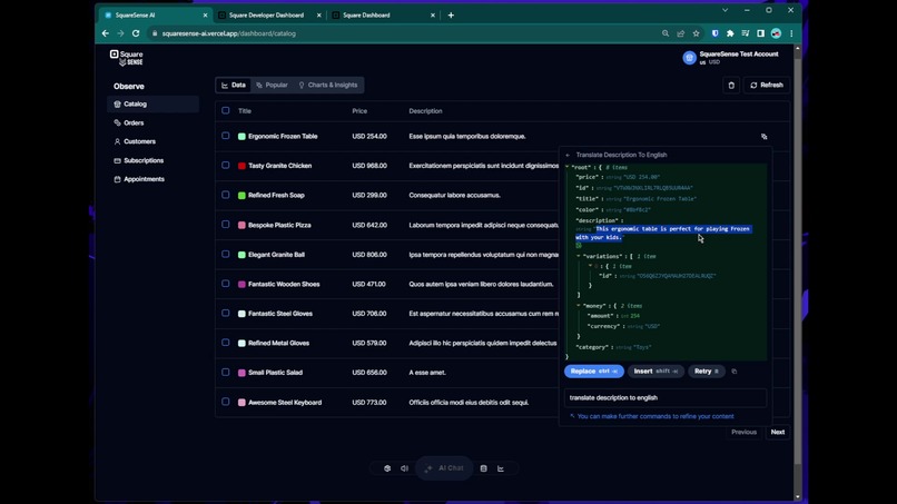 SquareSense AI - Personalized Ecommerce Intelligence – screenshot 8