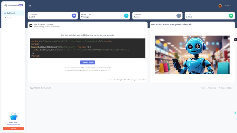 ChatShop Assist – screenshot 2