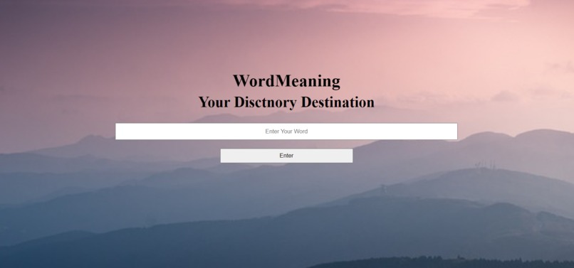 WordMeaning Dictionary App – screenshot 1