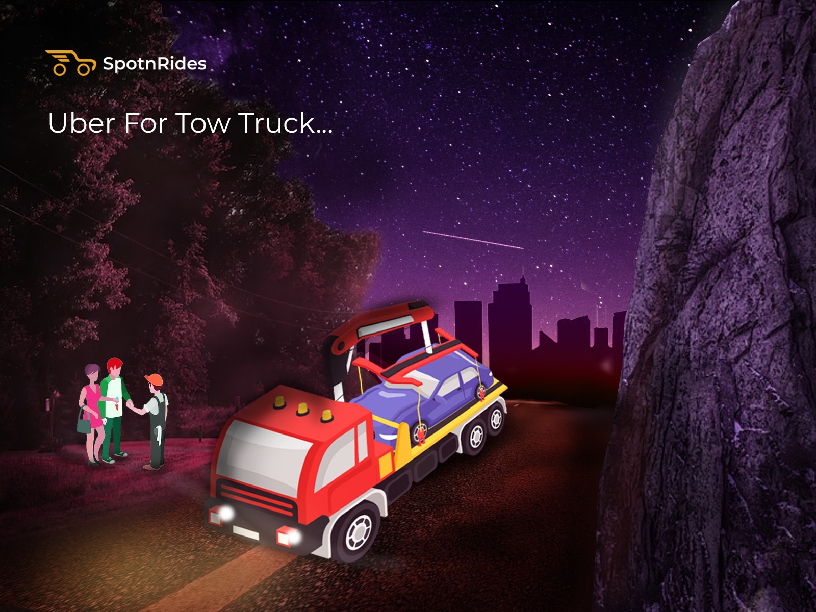 Tow Trucks App like Uber by SpotnRides Devpost