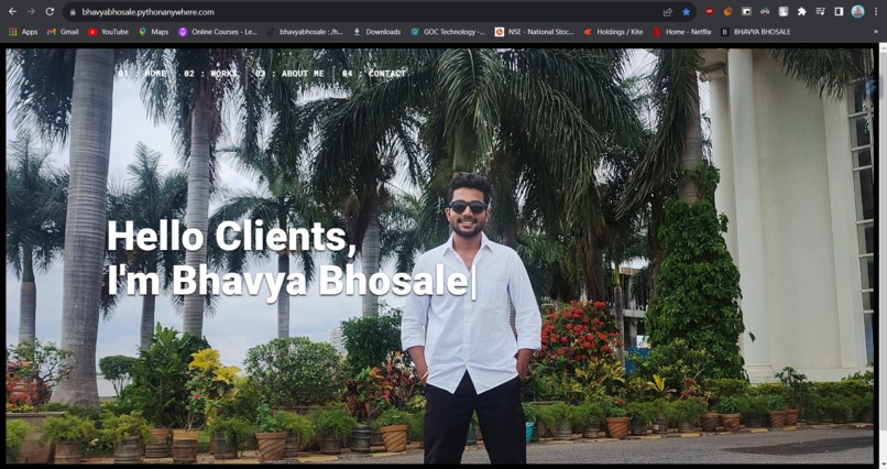 CODERS ---PORTFOLIO WEBSITE – screenshot 1