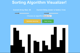 Sorting Visualizer | Devpost