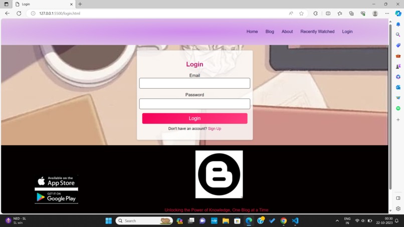 STEM Blog Website – screenshot 5