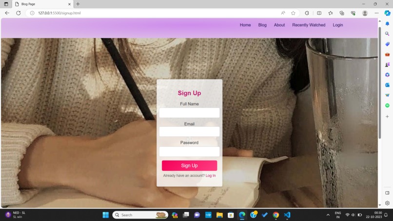 STEM Blog Website – screenshot 7