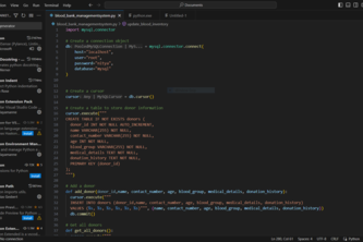 BLOODBANK MANAGEMENT SYSTEM