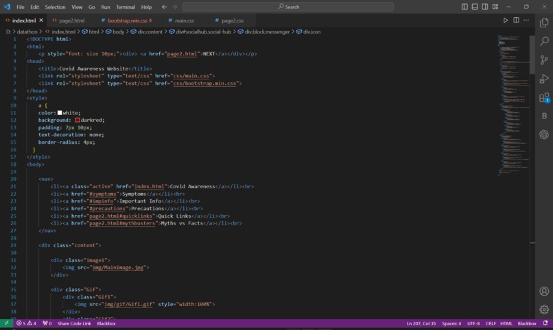 Covid Awareness GAT12 – screenshot 1